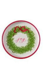 Dolomite Flat Wreath Plate Four Styles