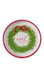 Dolomite Flat Wreath Plate Four Styles