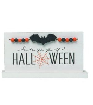 Halloween Batty Wood Tabletop Decor Two Styles