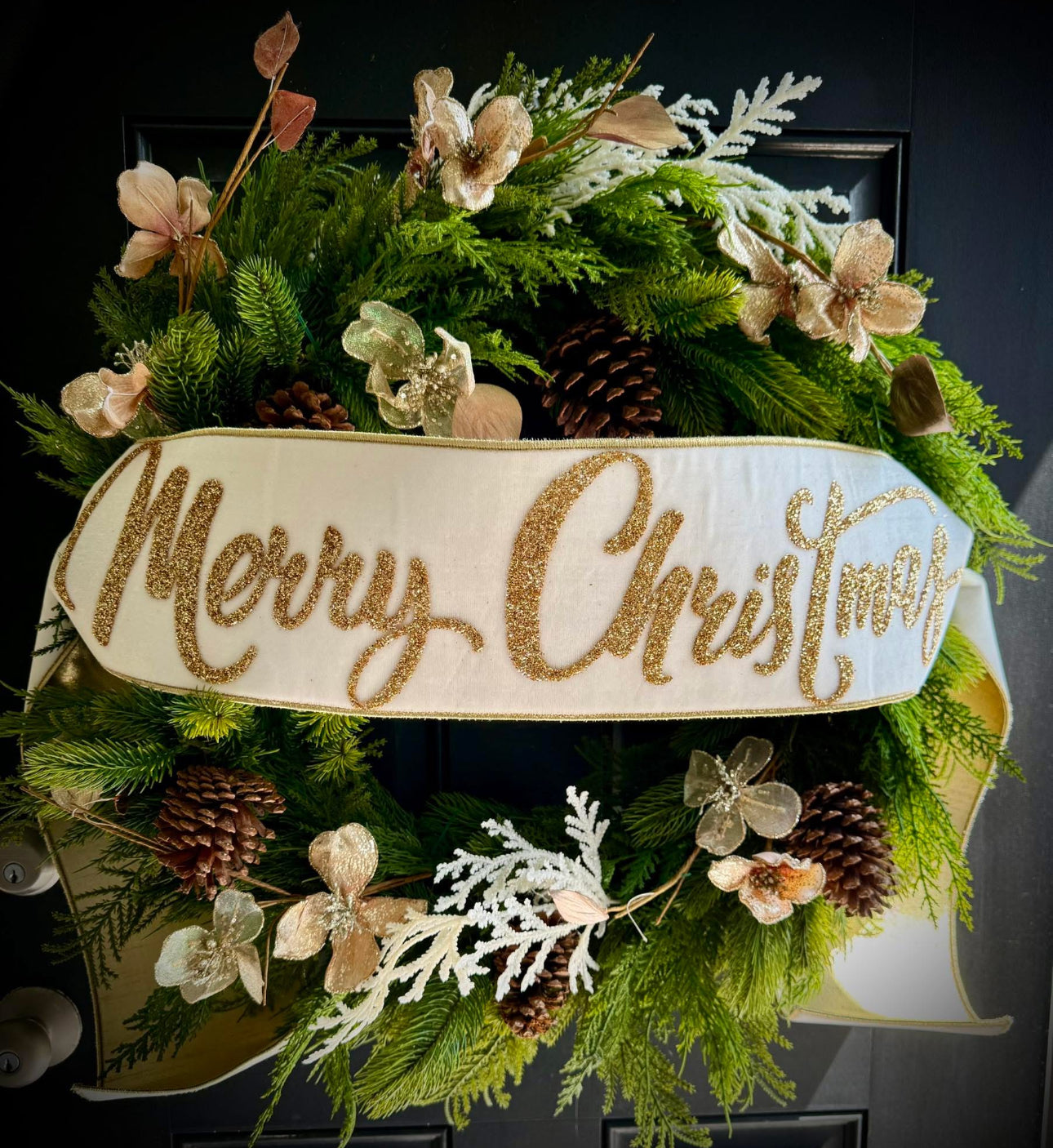 Winter Opulence Deluxe Wreath Kit By Enchanted Vines Christmas In July Kit