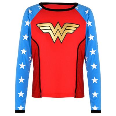 Wonder Woman Long Sleep Child M/L Top