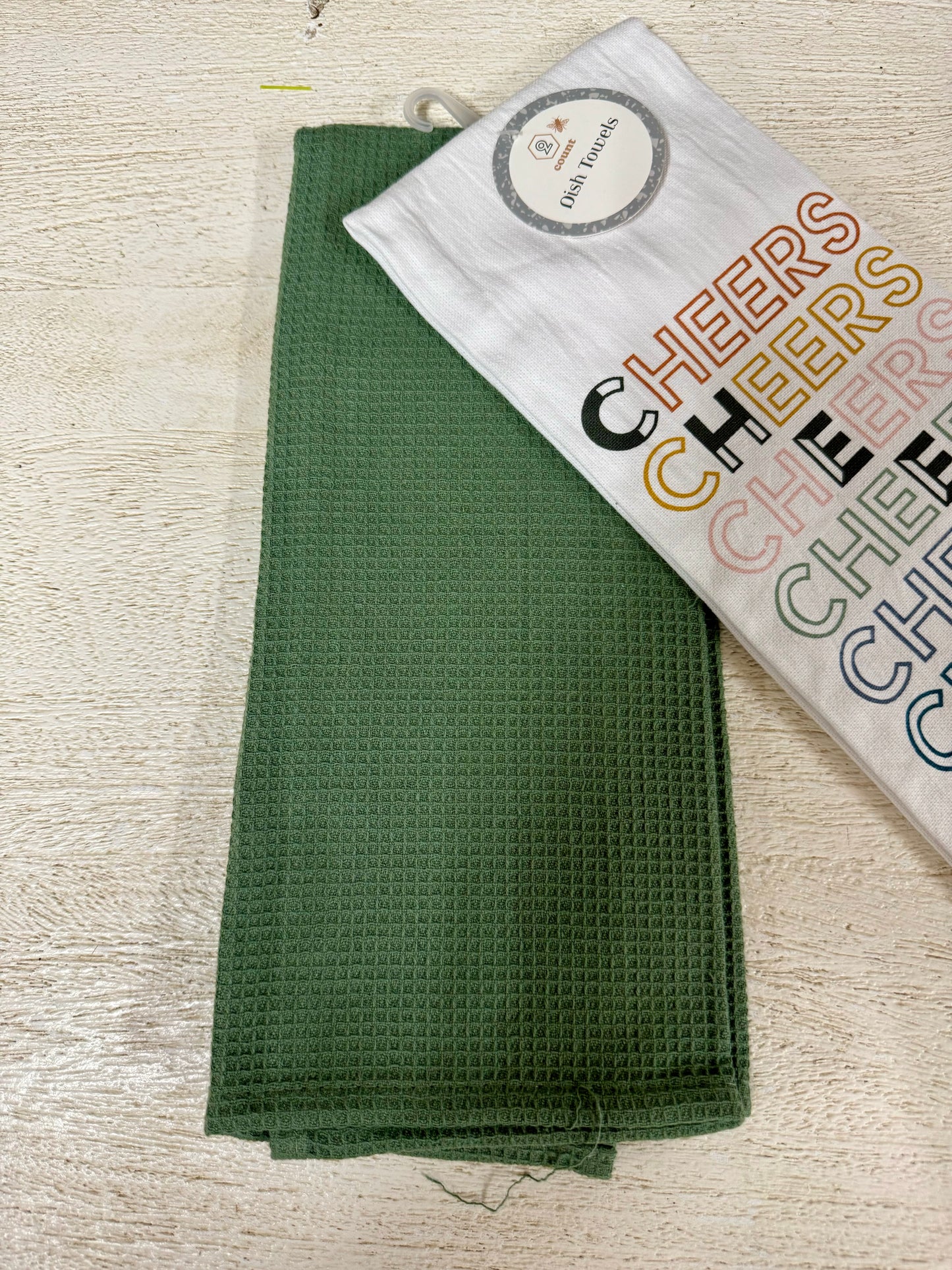 Cheers Two Pack Of Dish Towels