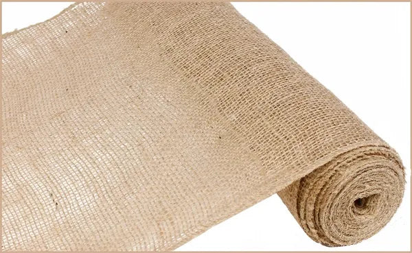 12 Inch By 10 Yard Natural Loose Weave Burlap Roll Garland