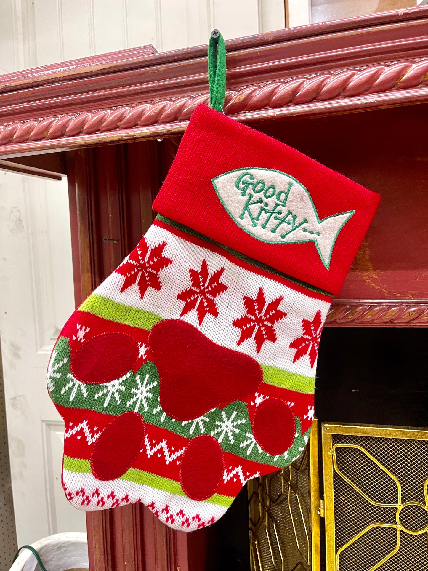 Good Kitty Holiday Stocking