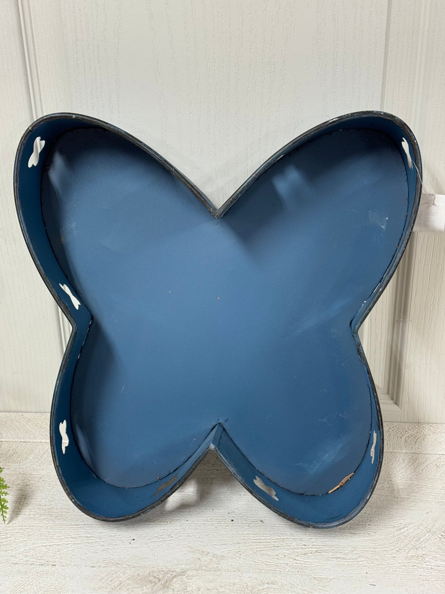 Large Blue Butterfly Tray