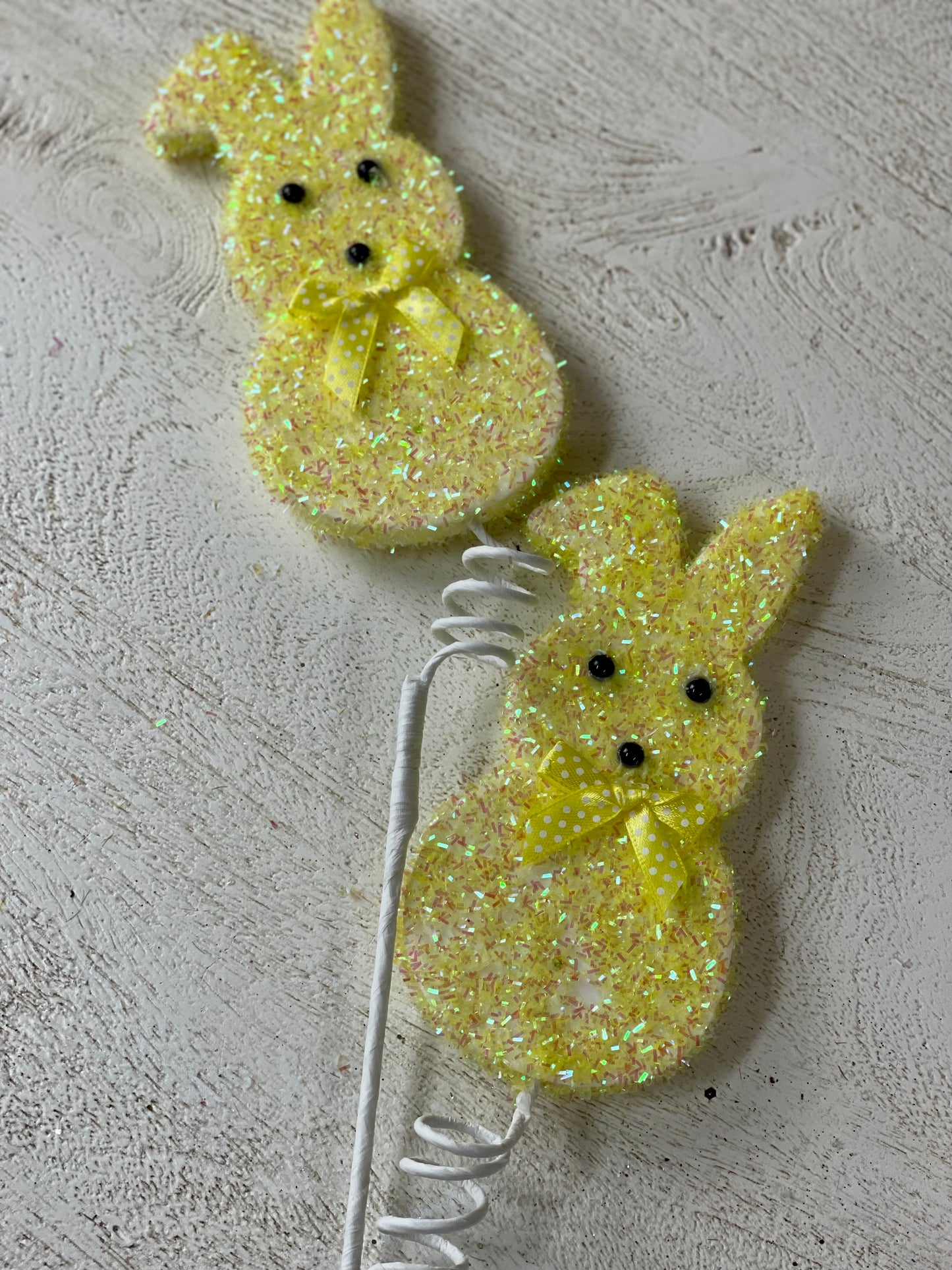 Sugared Bunny Peep Spray Three Colors