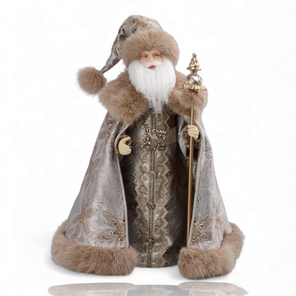 30 Inch Versailles Fabric Santa