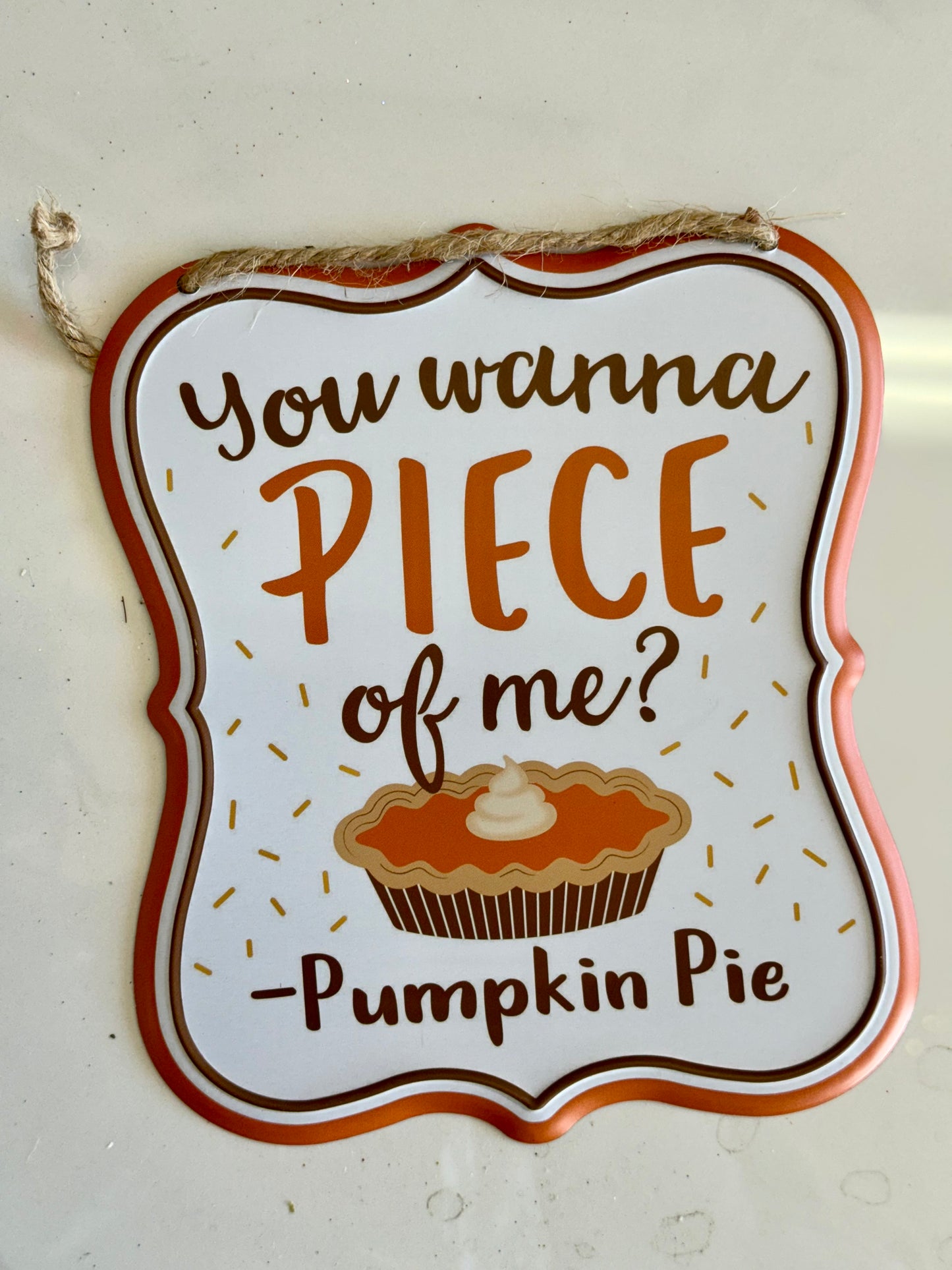 Thanksgiving Metal Signs Two Styles
