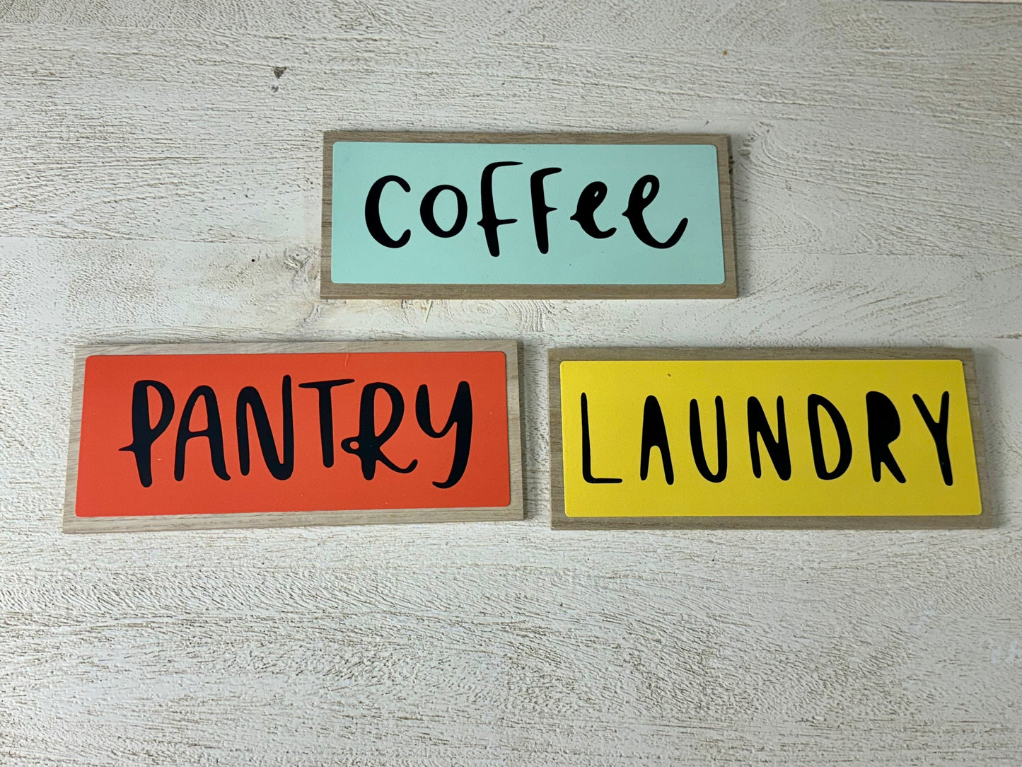 Coffee Laundy Pantry Hanging Signs