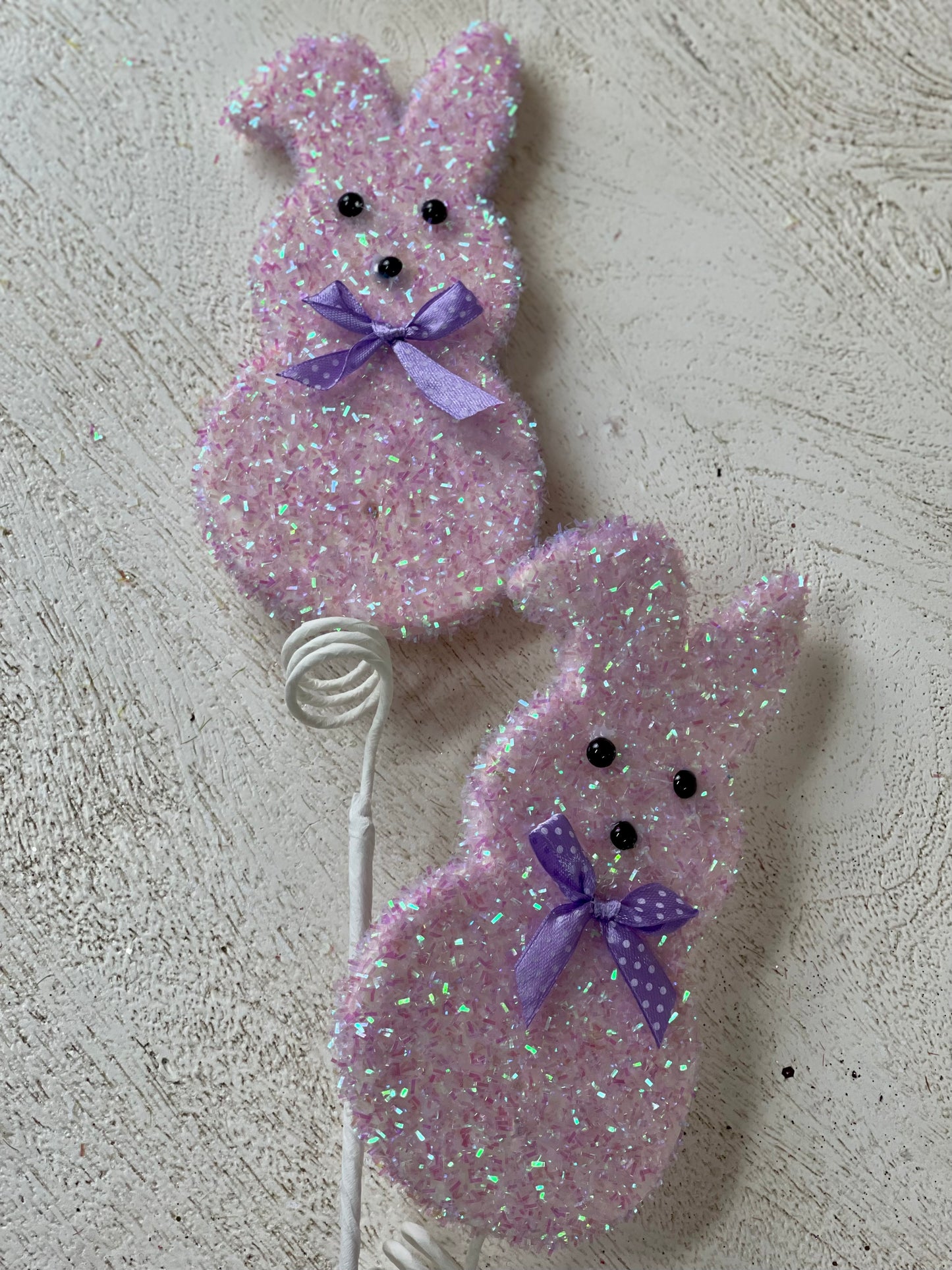 Sugared Bunny Peep Spray Three Colors