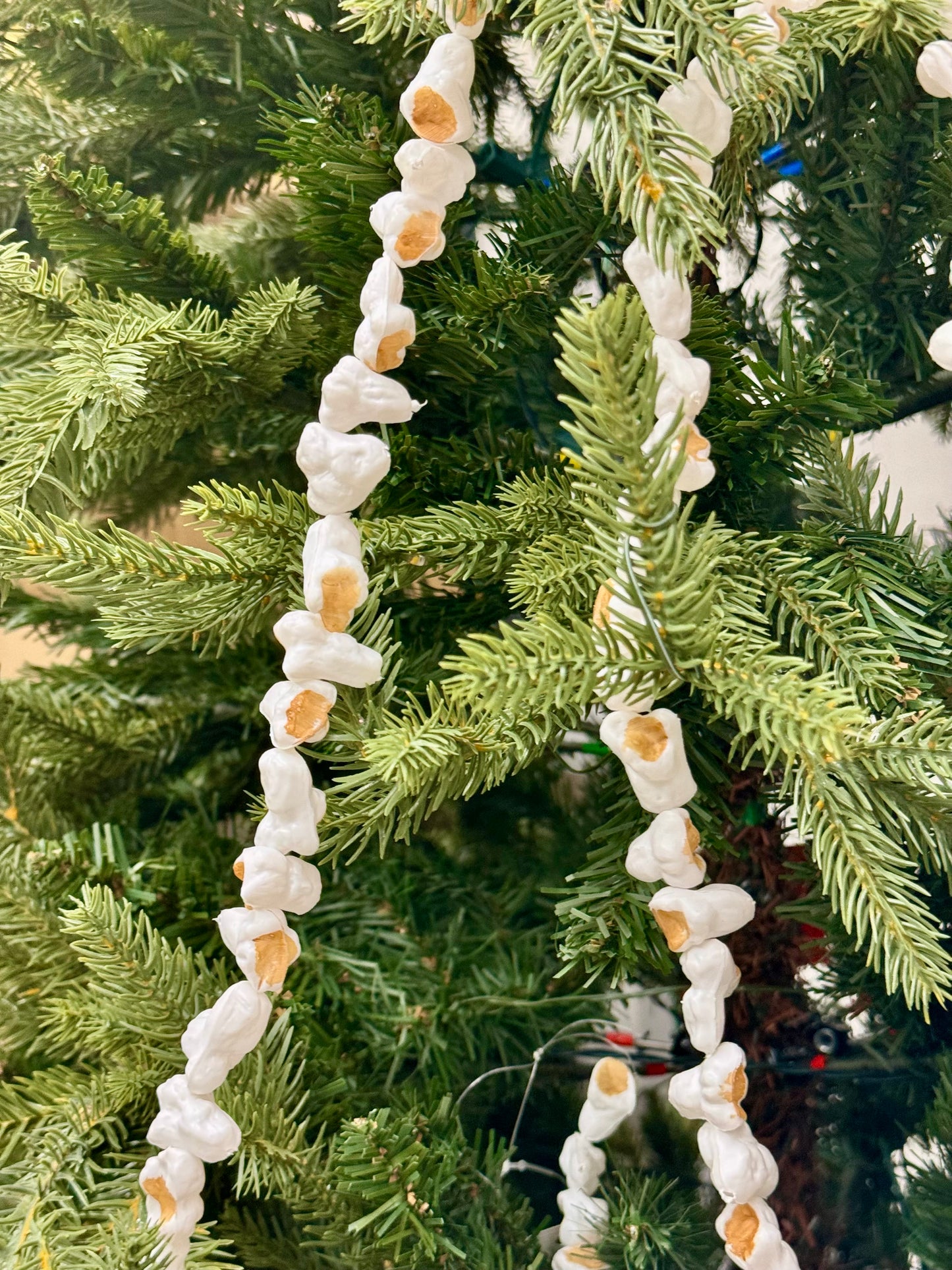 9 Foot Long Popcorn Garland
