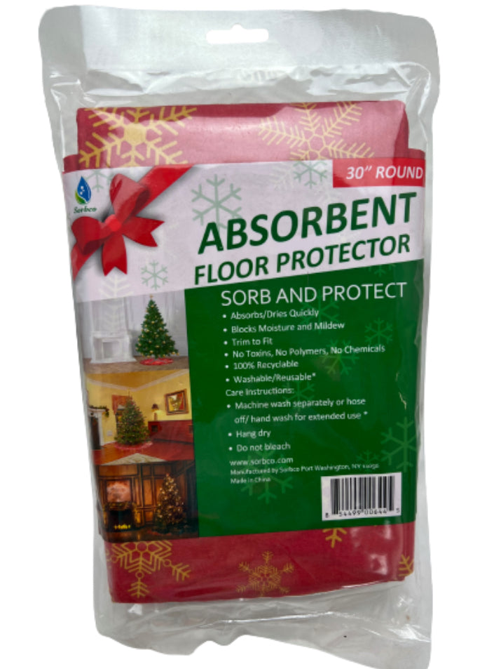 30 Inch Round Absorbent Floor Protector