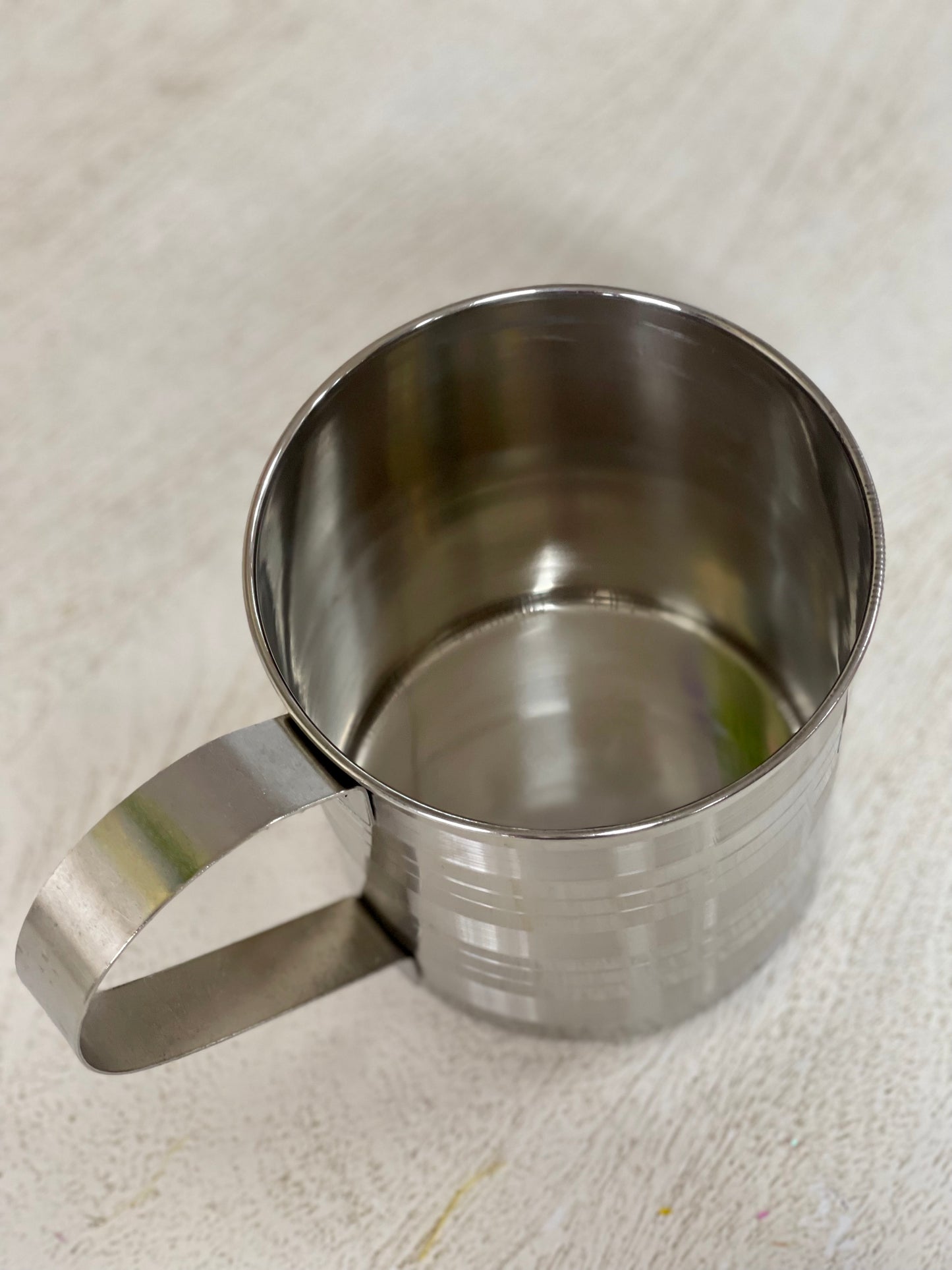 12cm Metal Mug With A Handle