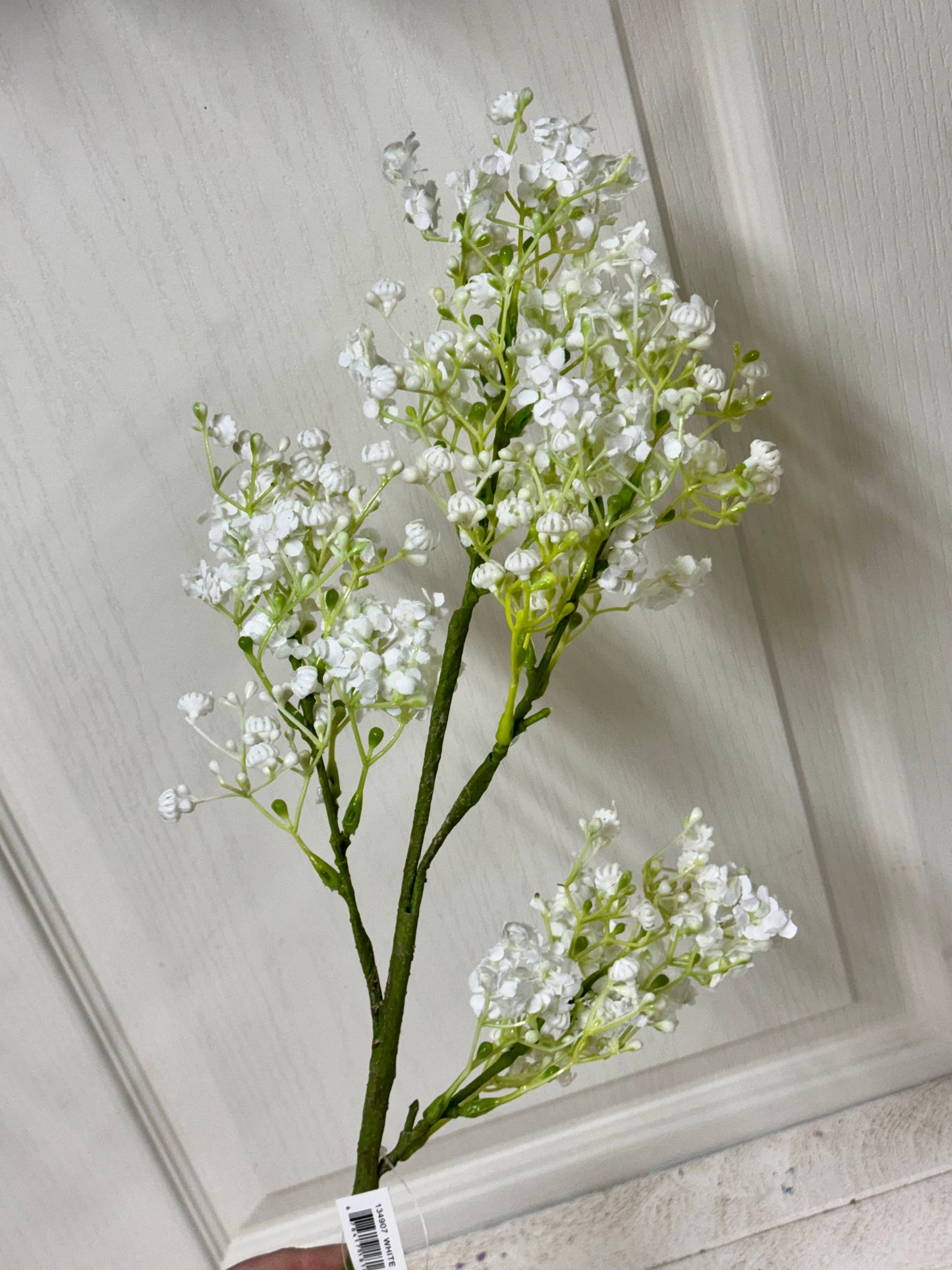 24 Inch White Baby's Breath Spray