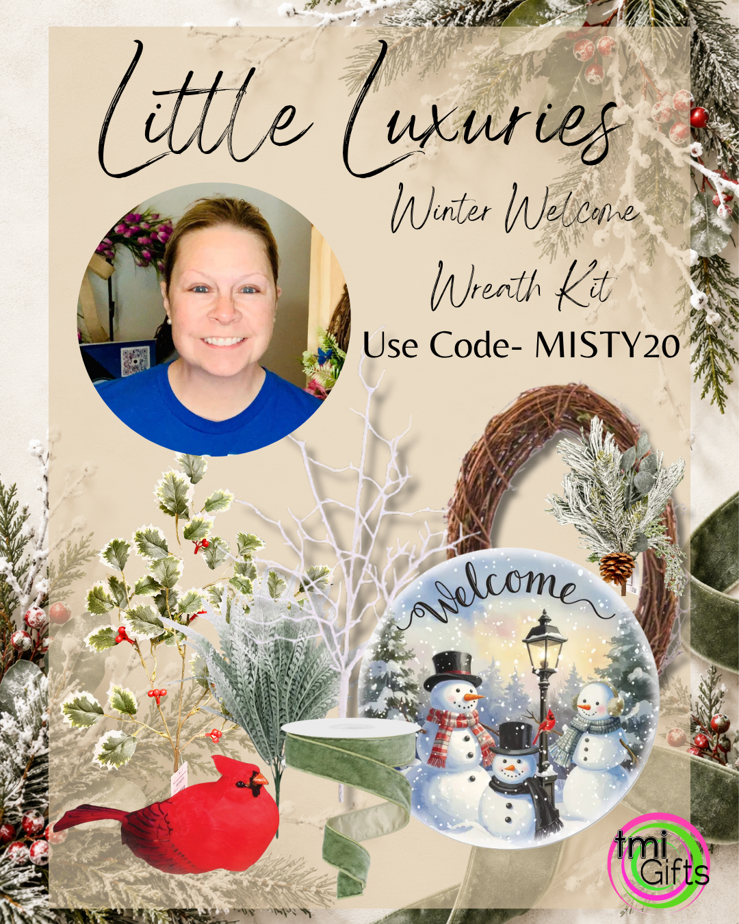 Little Luxuries Winter Welcome Wreath Kit