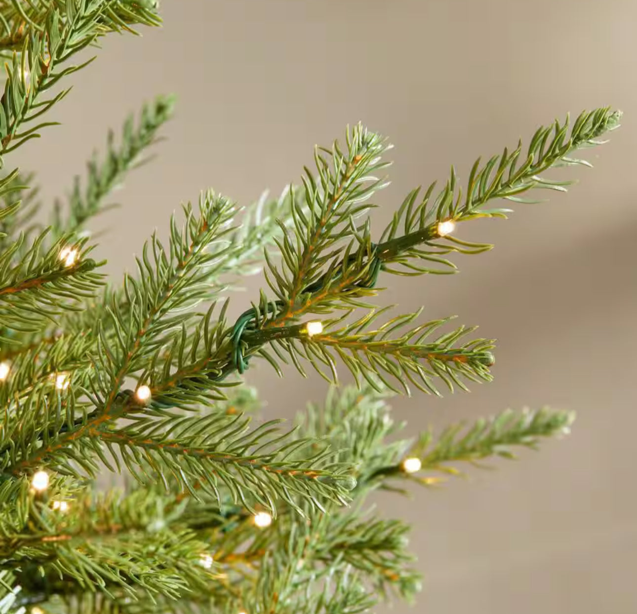 Home Decorators Collection 7.5 Foot Grand Duchess Twinkling Balsam Fir LED Pre-Lit Artificial Christmas Tree Open Box