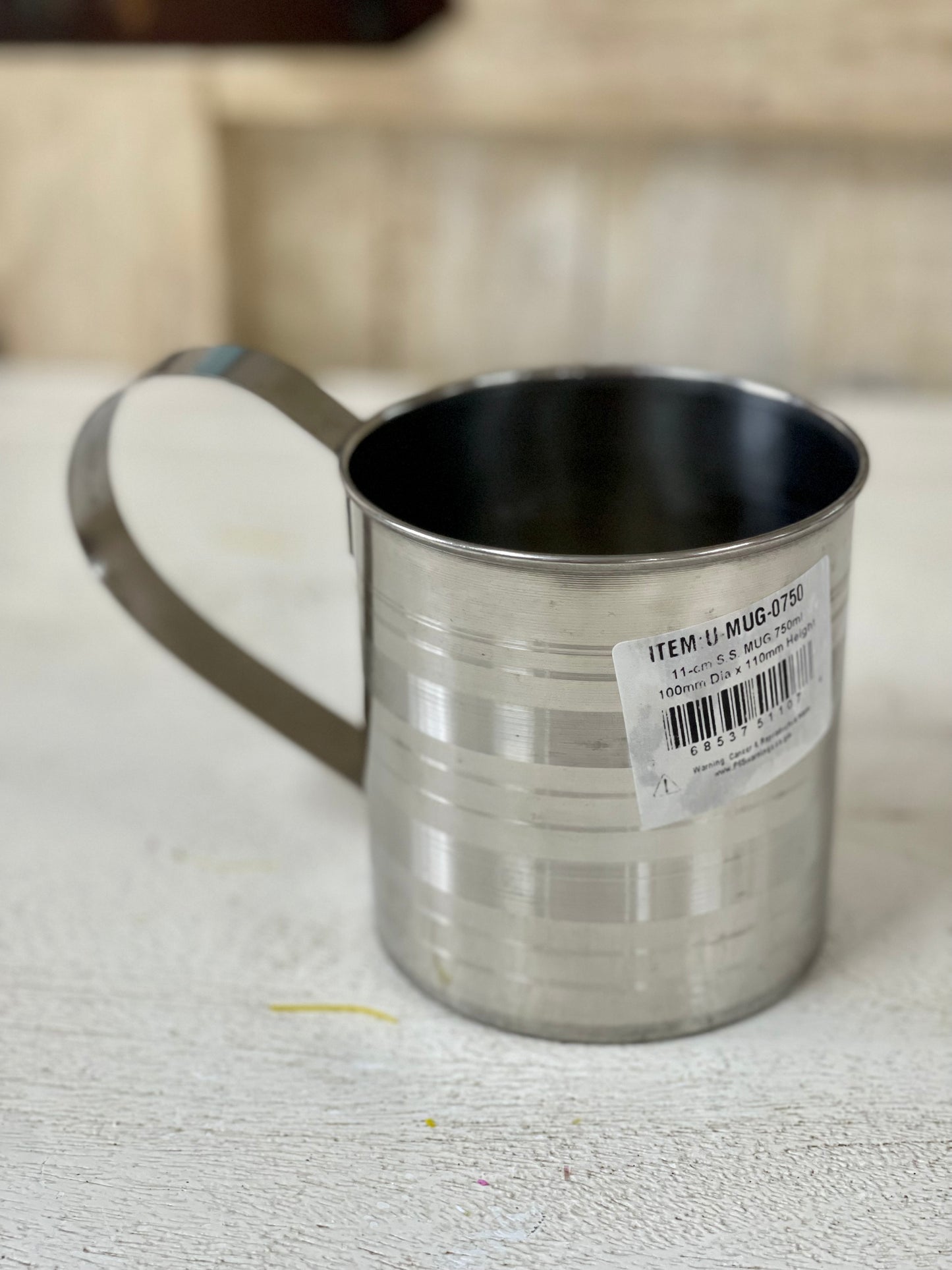 11cm Metal Mug With A Handle