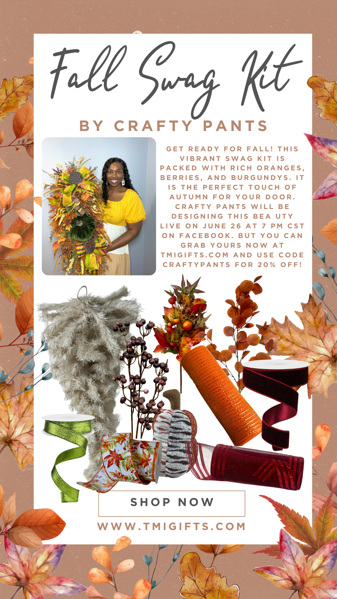 Fall Swag Kit By Crafty Pants