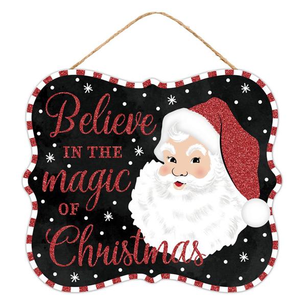 Believe In The Magic Of Christmas Wooden Sign