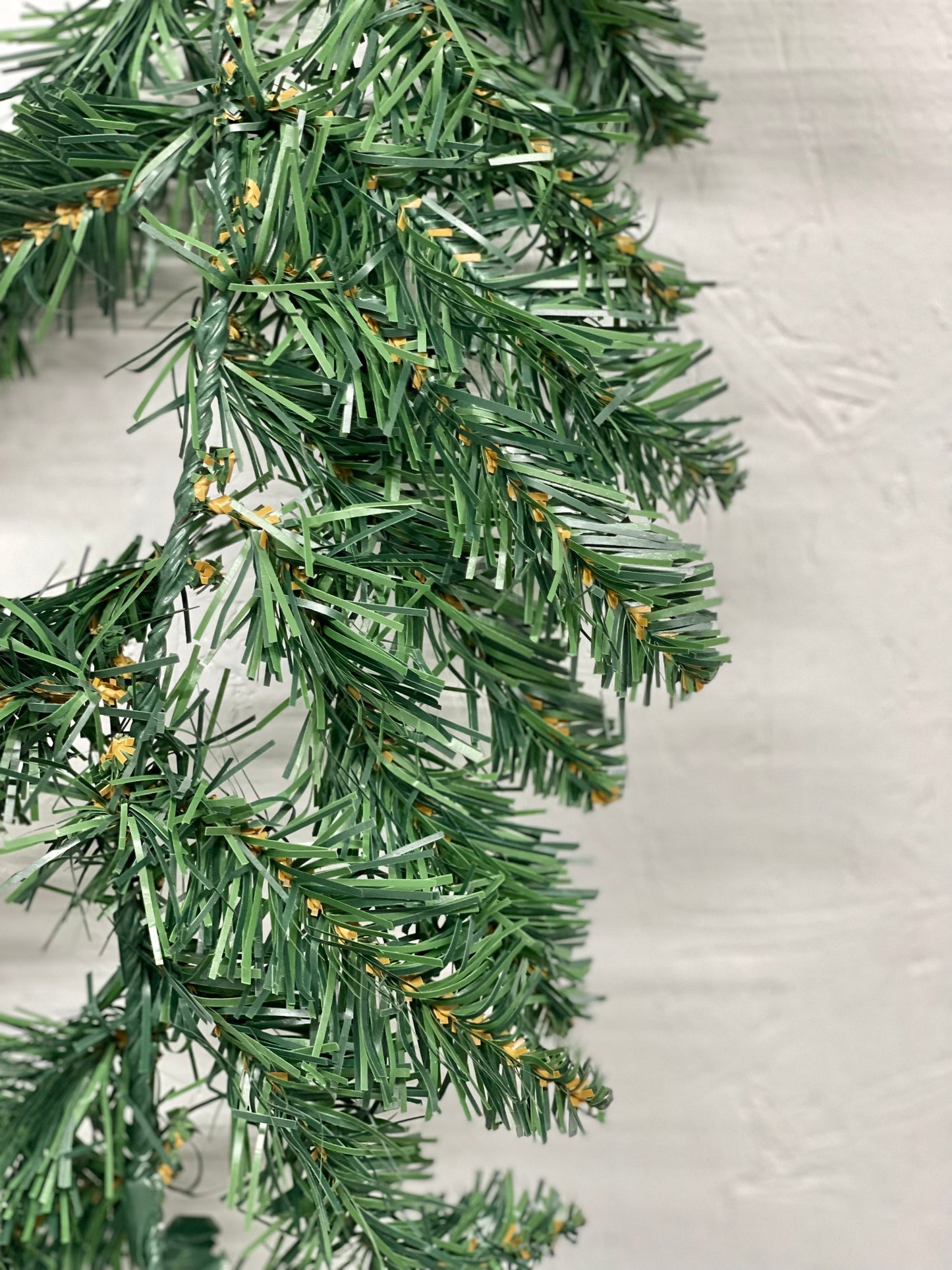 9 Foot Green PVC Pine Work Garland