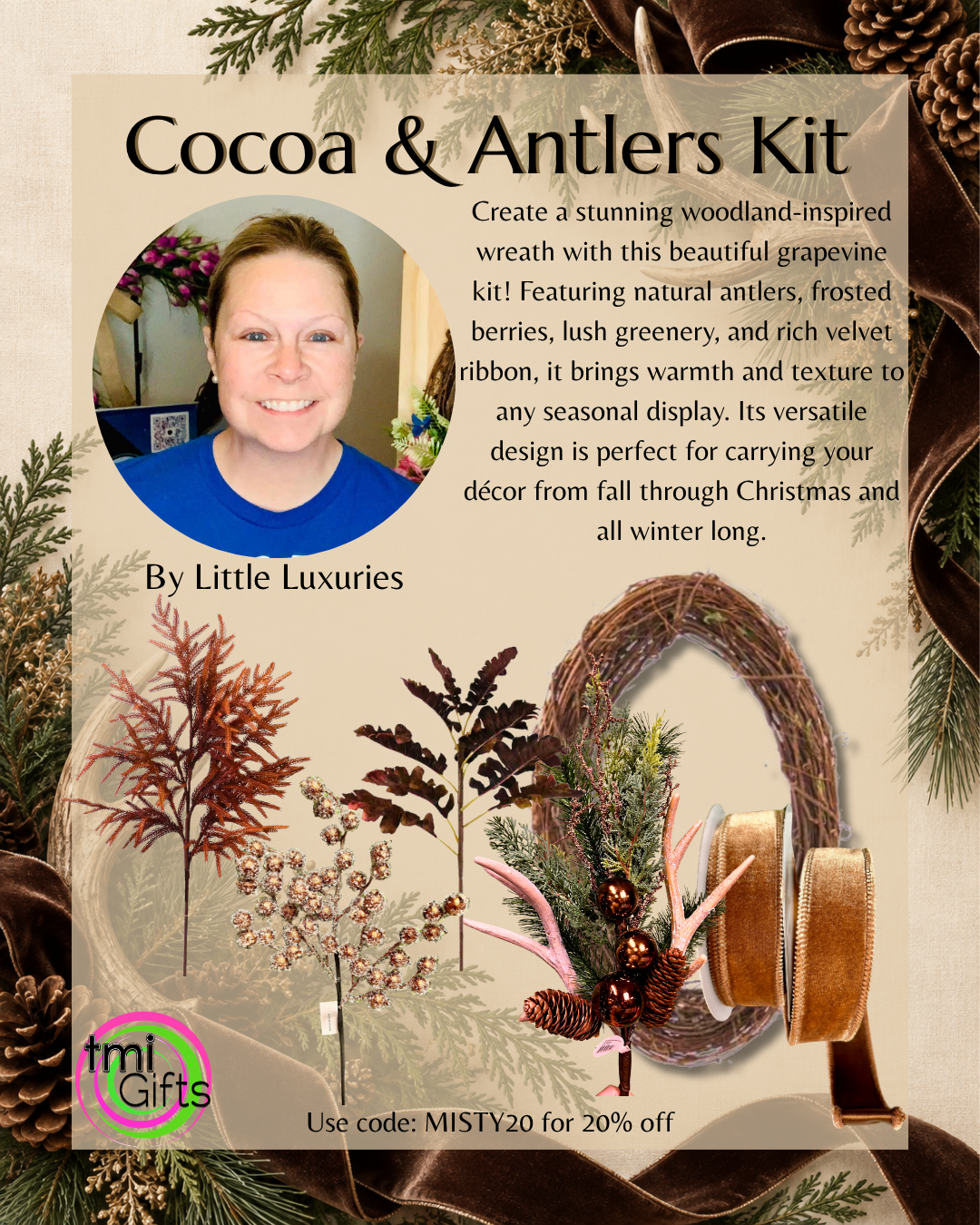 Cocoa & Antlers Kit By Little Luxuries