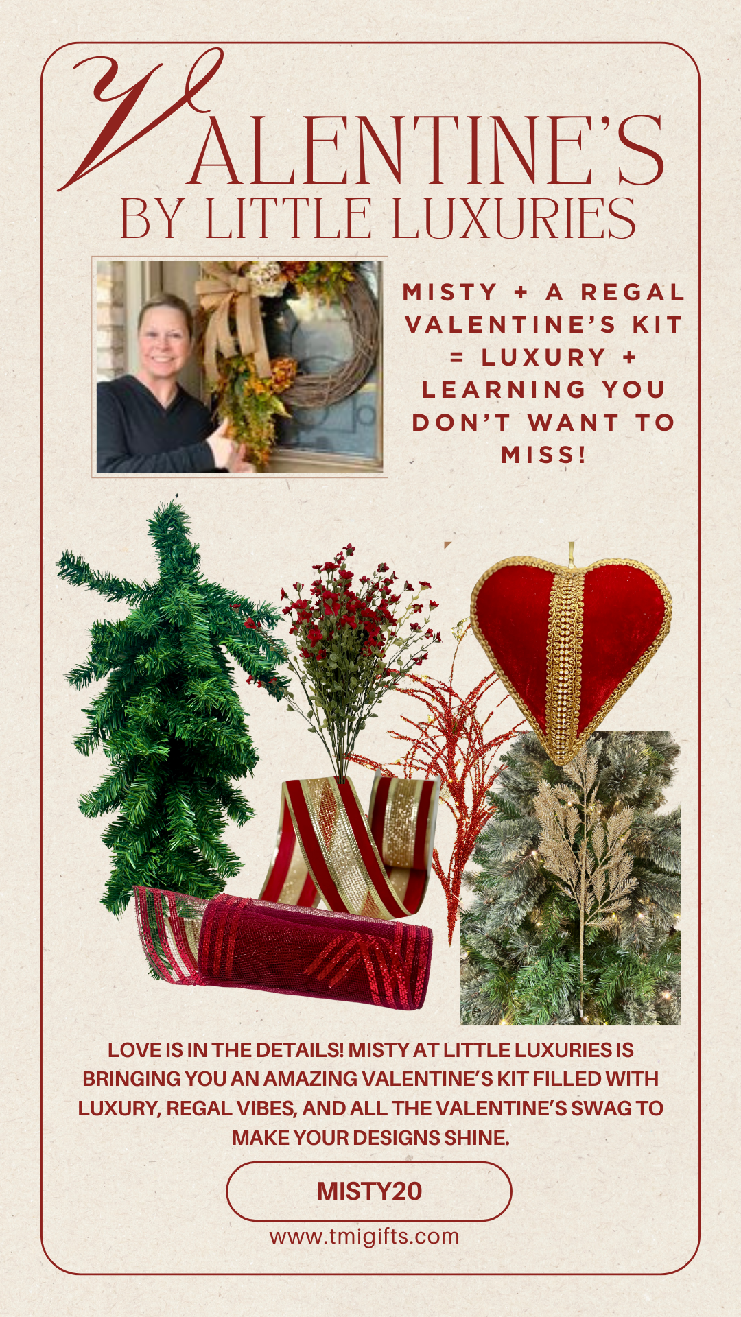 Valentine's By Little Luxuries Teardrop Kit