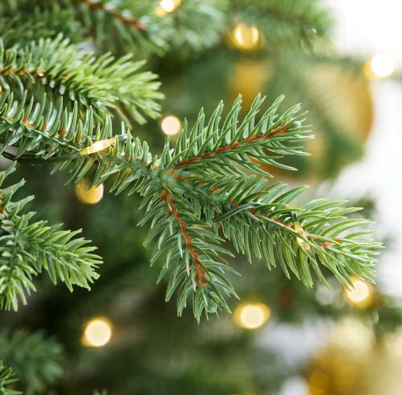 Home Decorators Collection 7.5 Foot Elegant Twinkling Grand Fir LED Pre-Lit Artificial Christmas Tree with Timer Open Box