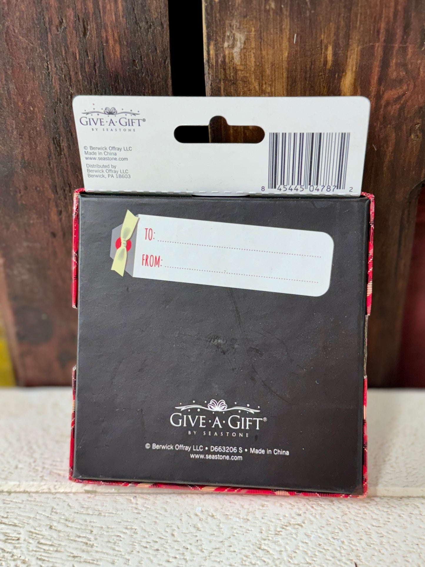 Give-A-Gift Gift Card Holder
