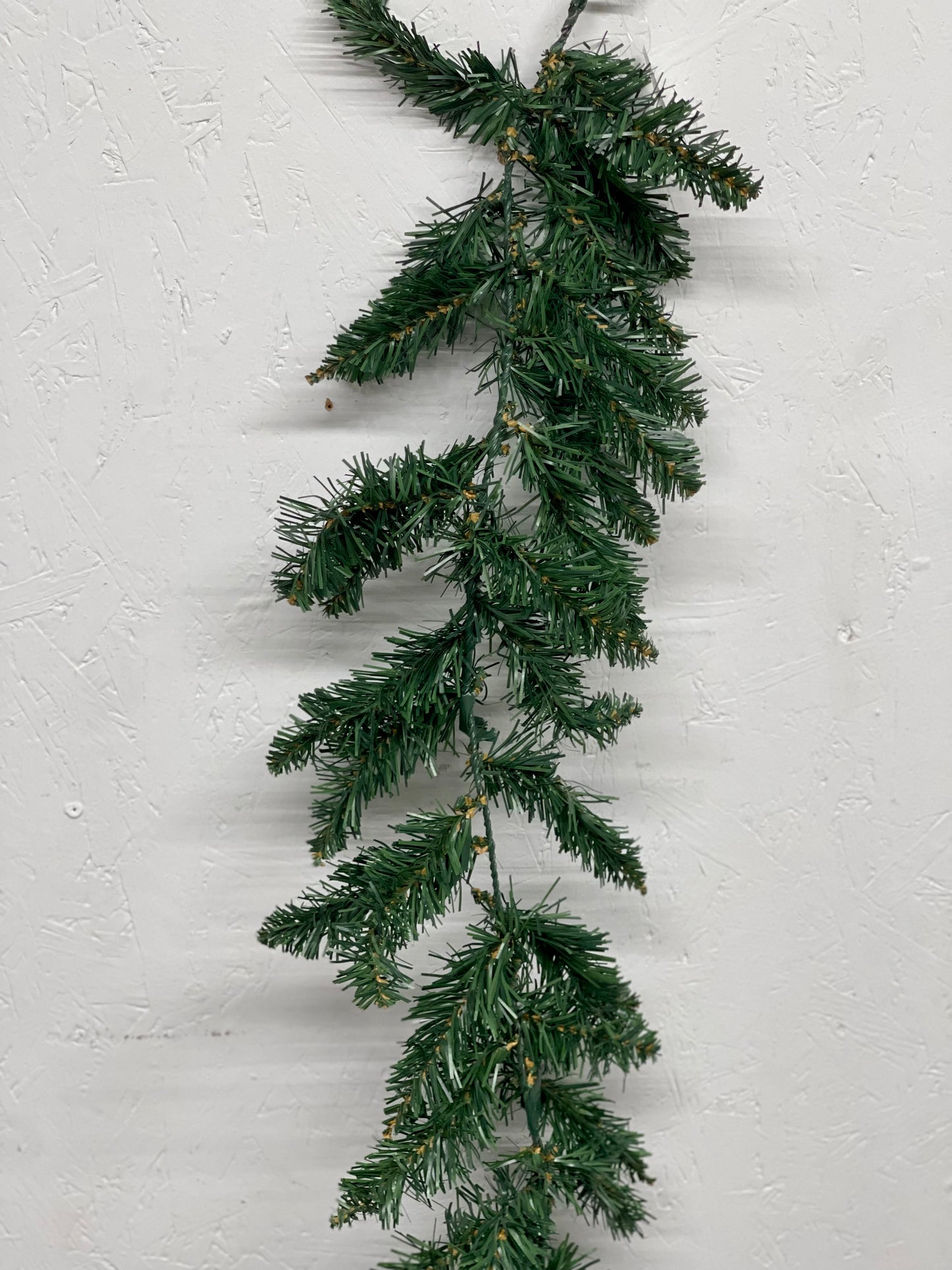 9 Foot Green PVC Pine Work Garland