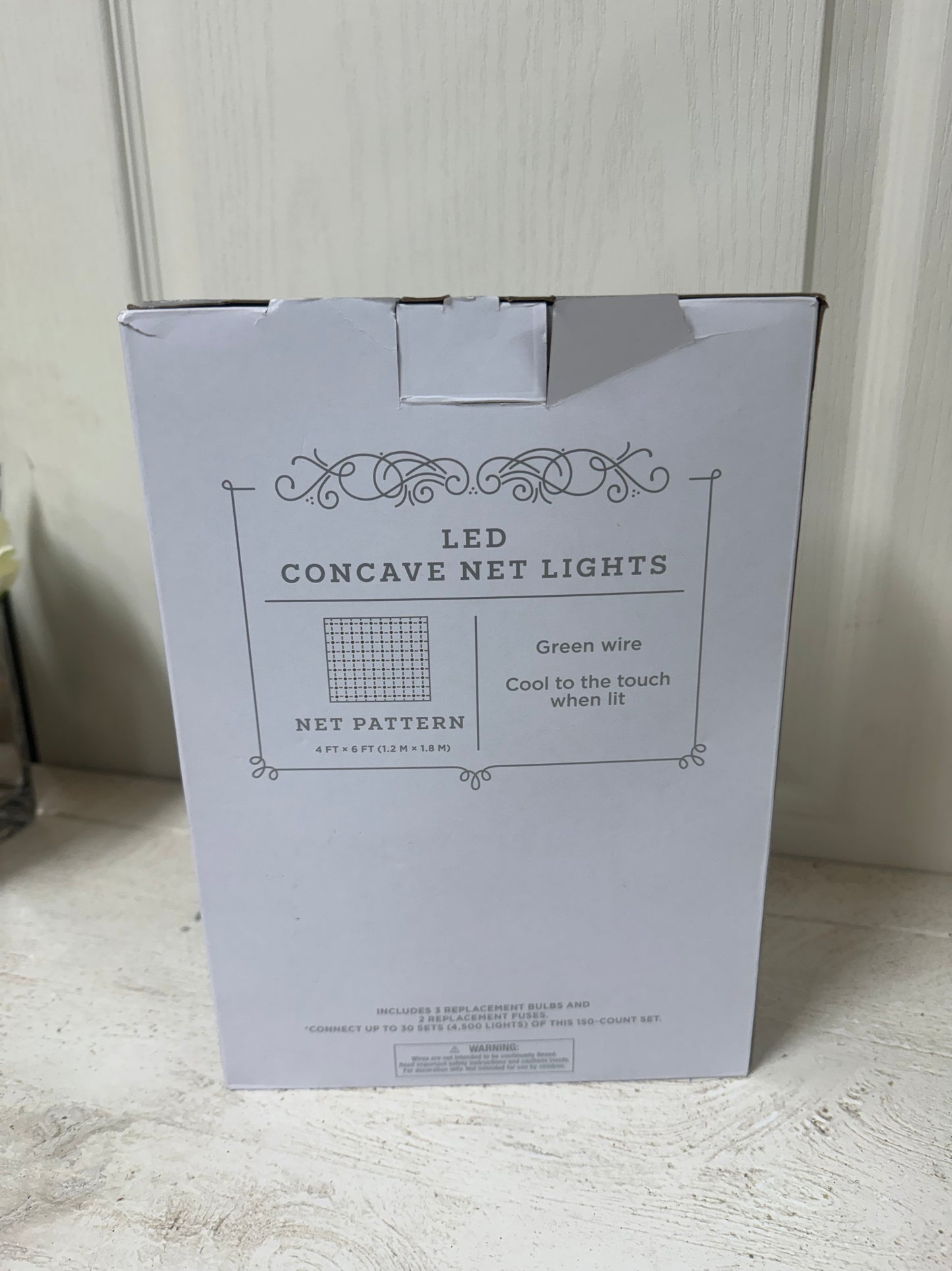 Wondershop At Target 150 LED Warm White Concave Net Lights