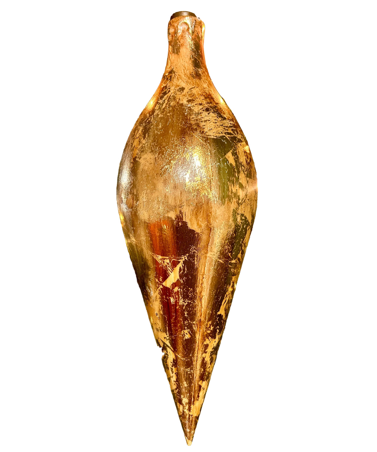 16 Inch Gold Finial Ornament