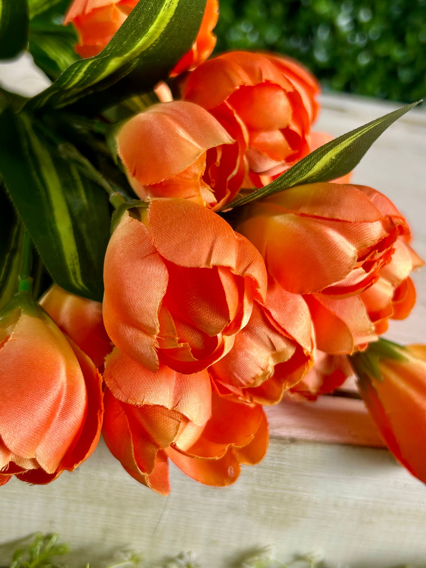 18.5 Inch Orange Crocus Bush