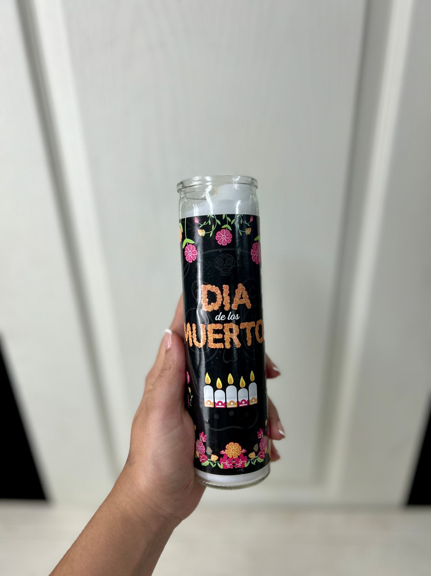 Day Of The Dead Candle