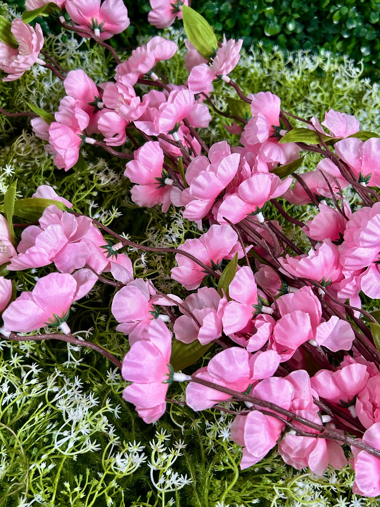 34 Inch Pink Blossom Bush