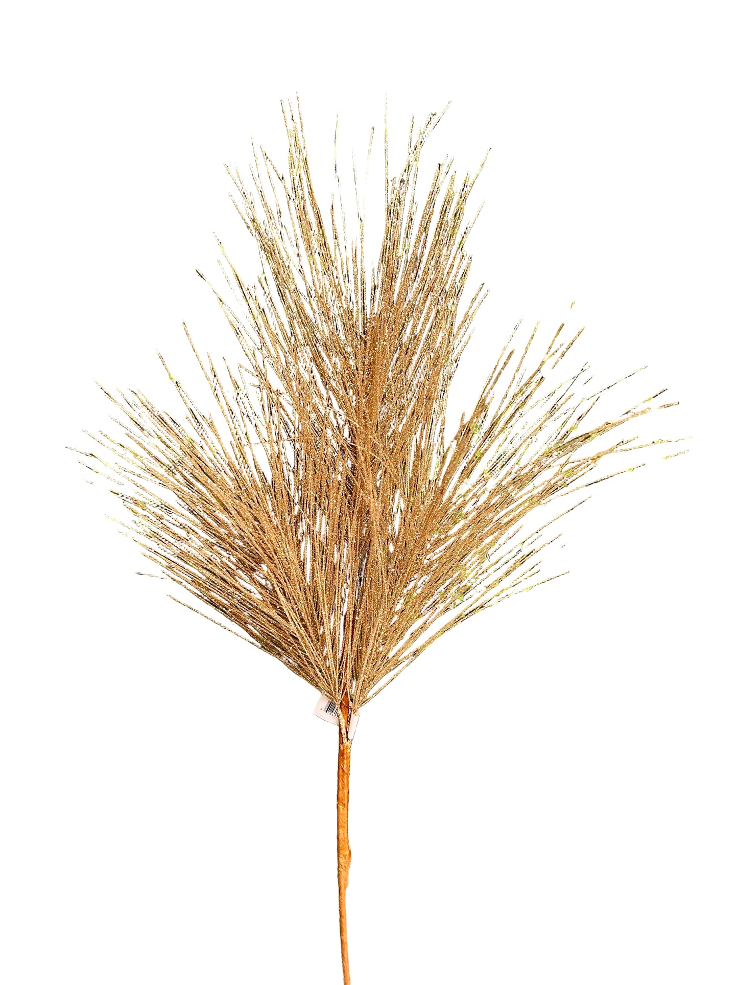 25 Inch Gold Pine And Needle Branch