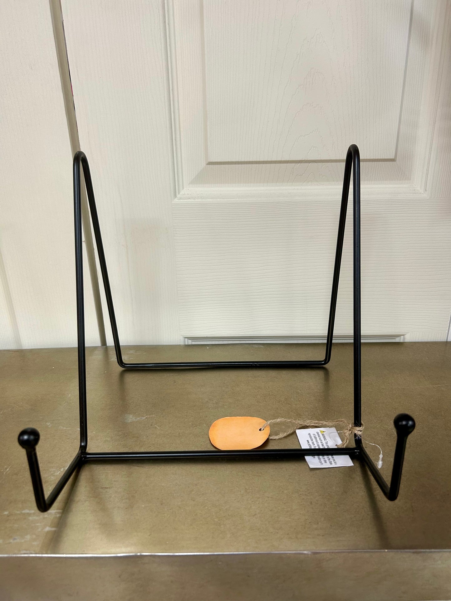 Black Metal Wide Triangle Display Easel Three Sizes