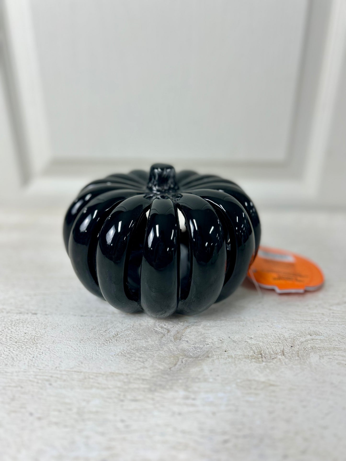 LED Ceramic Pumpkin