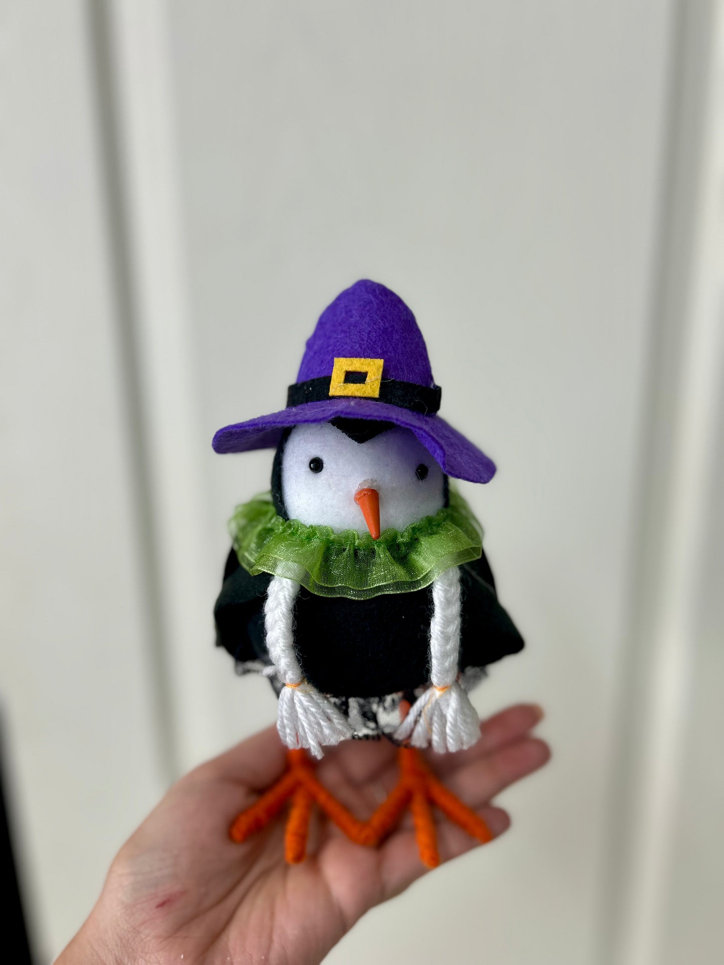 Happy Halloween Witch Bird