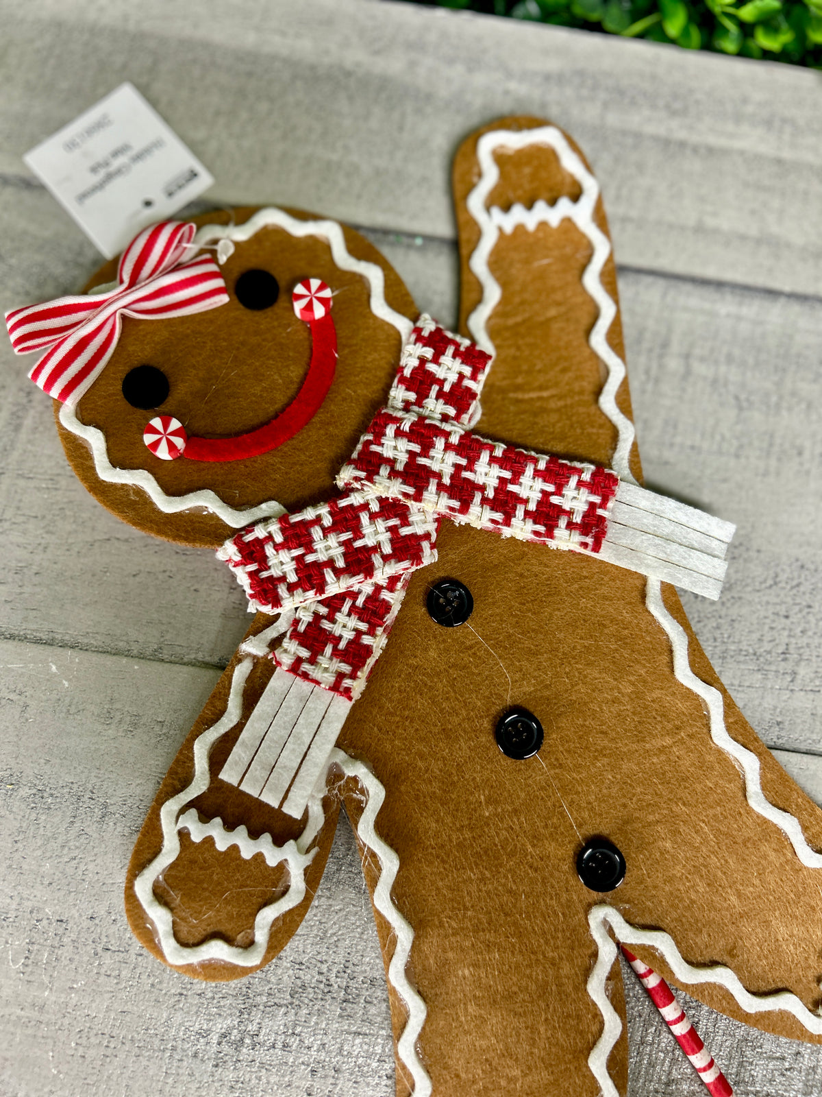 19.5 Inch Holiday Gingerbread Man Pick Two Styles