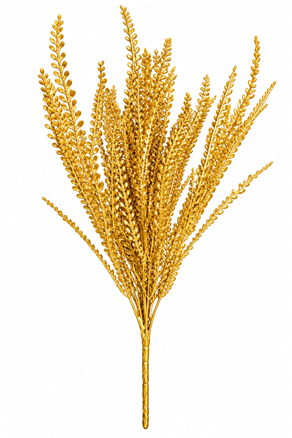 21 Inch Gold Fern Bush