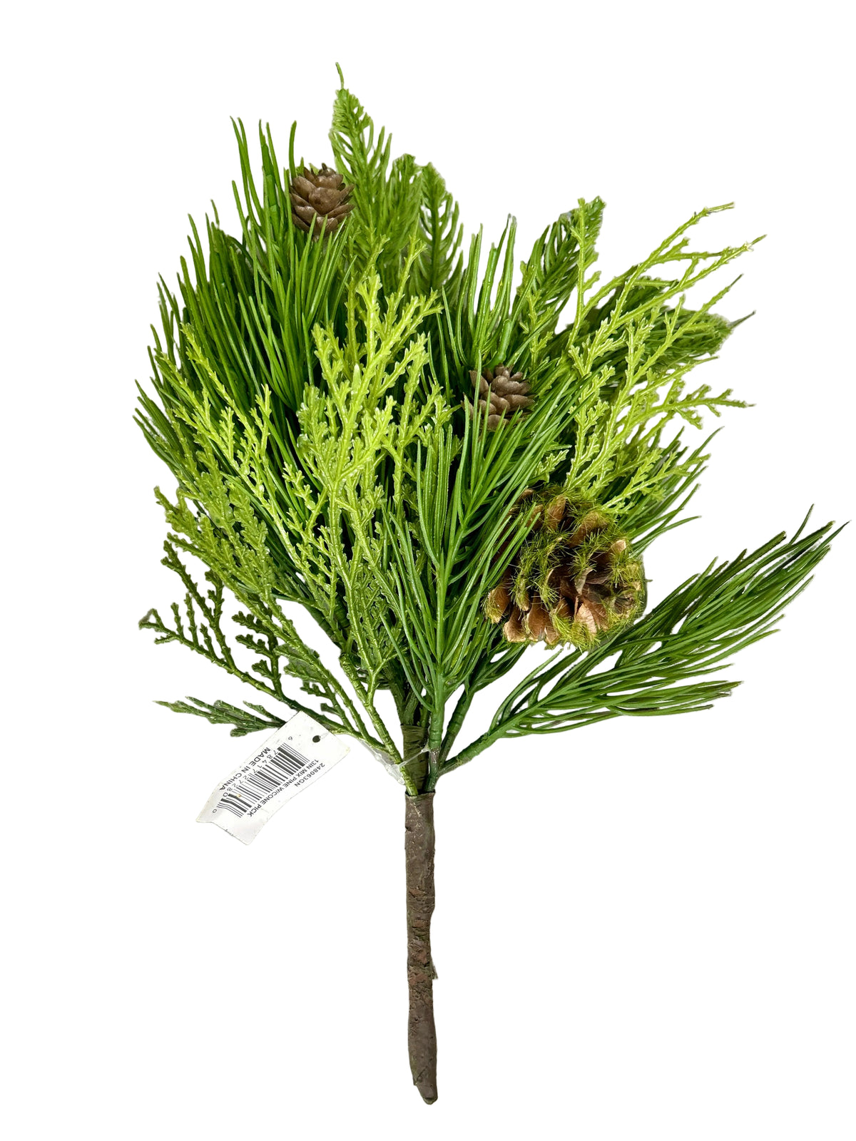 13 Inch Mix Pine With Pinecones Pick