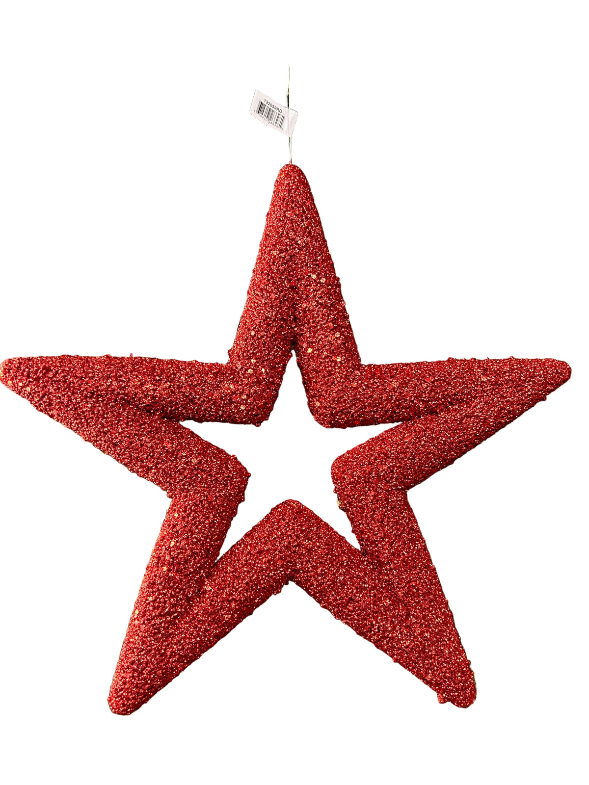14 Inch Red Star Ornament