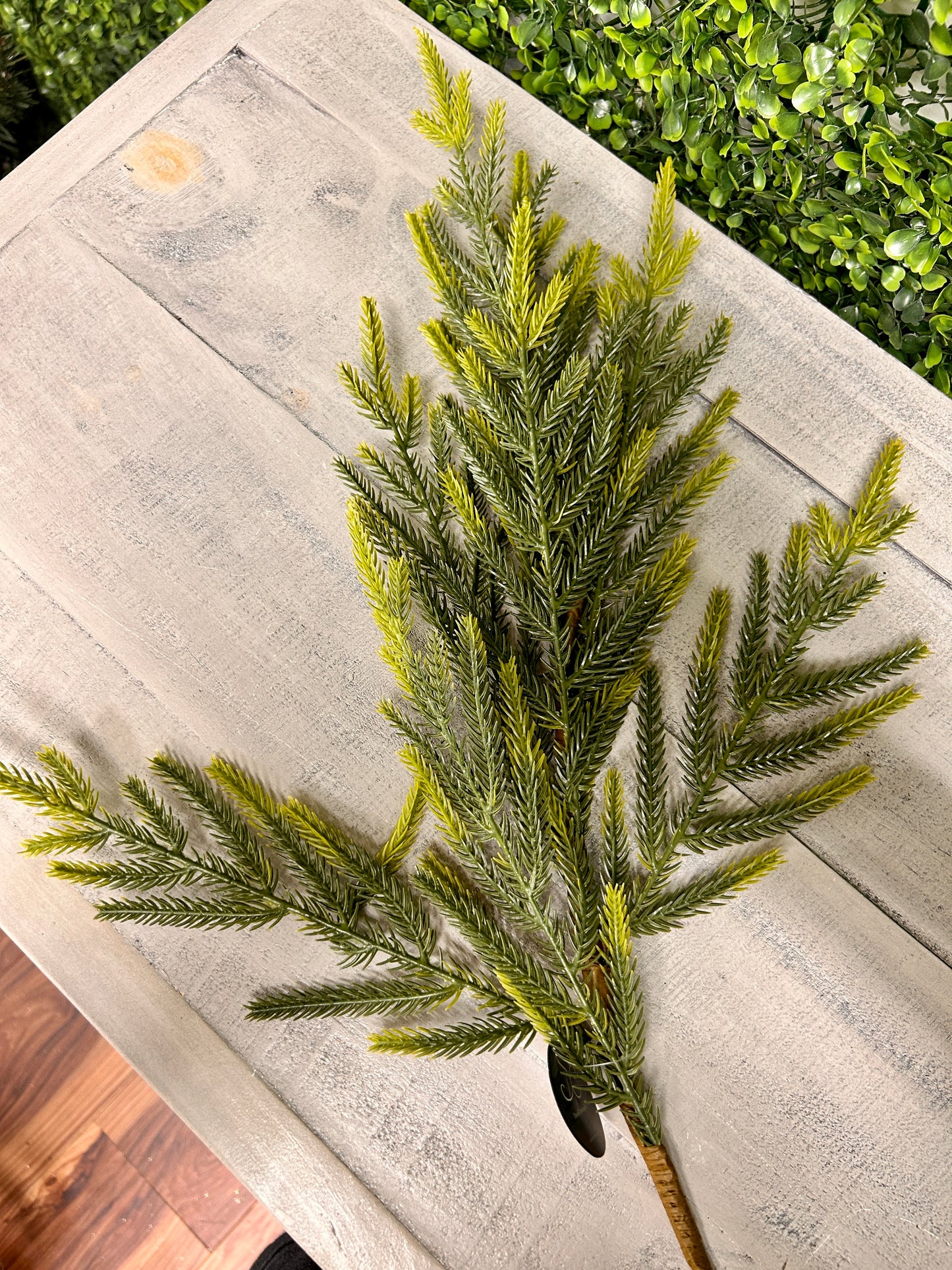 30 Inch Soft Touch Evergreen Pine Spray