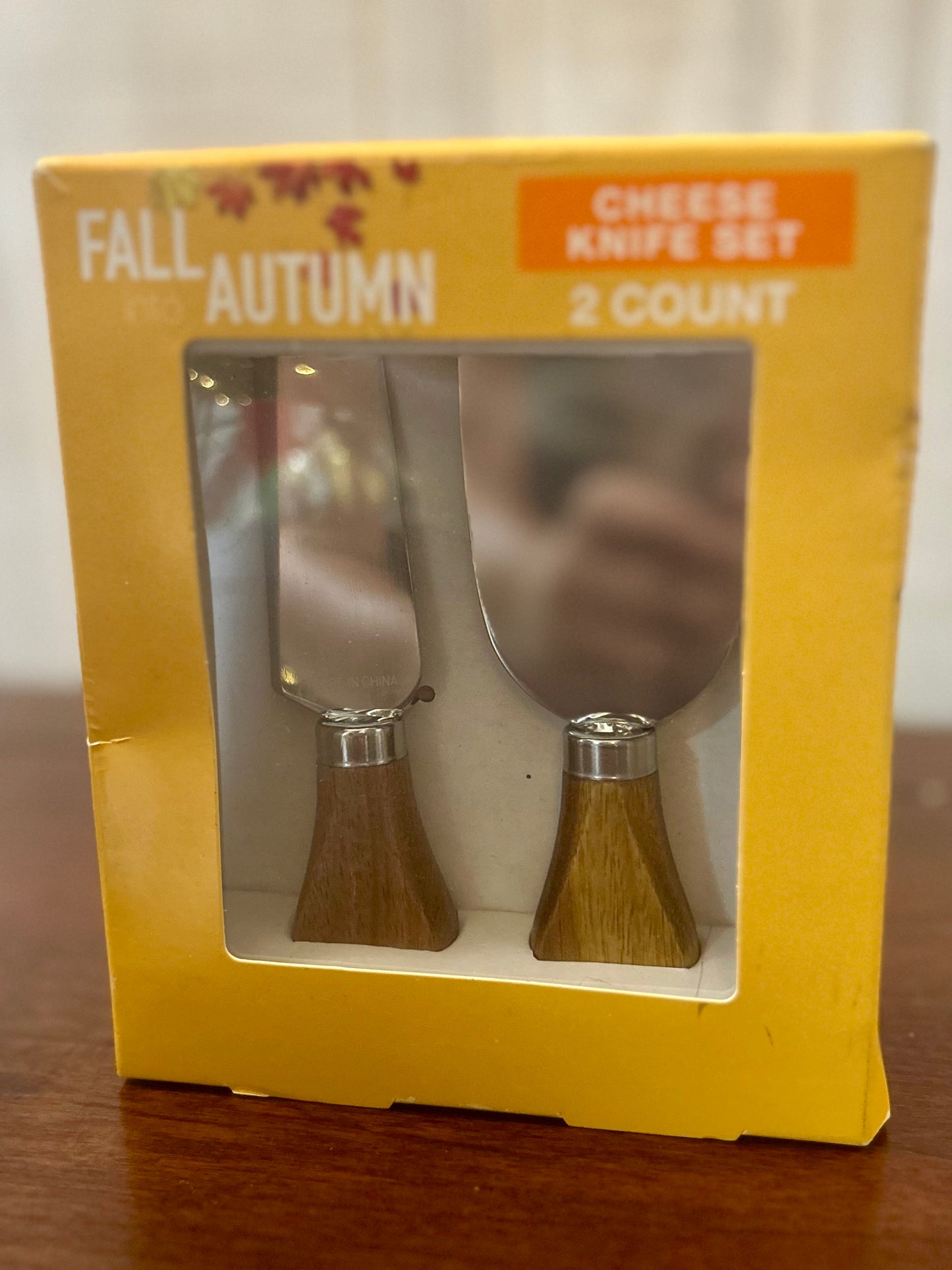 Fall Into Autumn Cheese Knife Set
