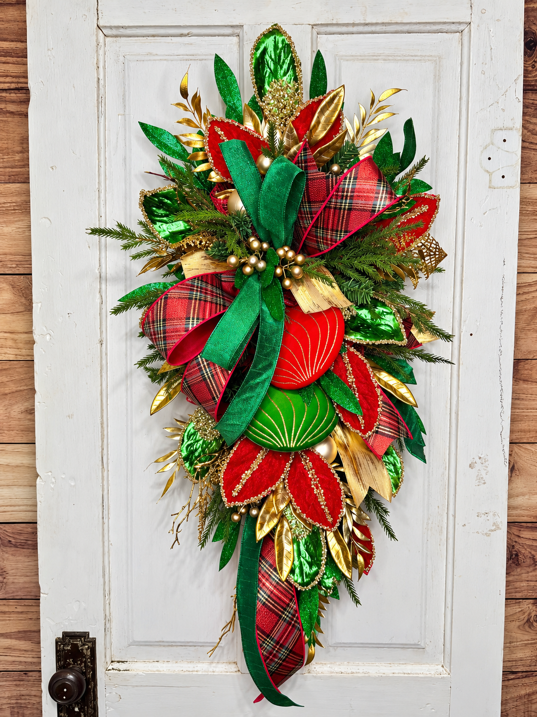 Tartan & Tinsel Swag Kit By Victoria Vines Wreath Co