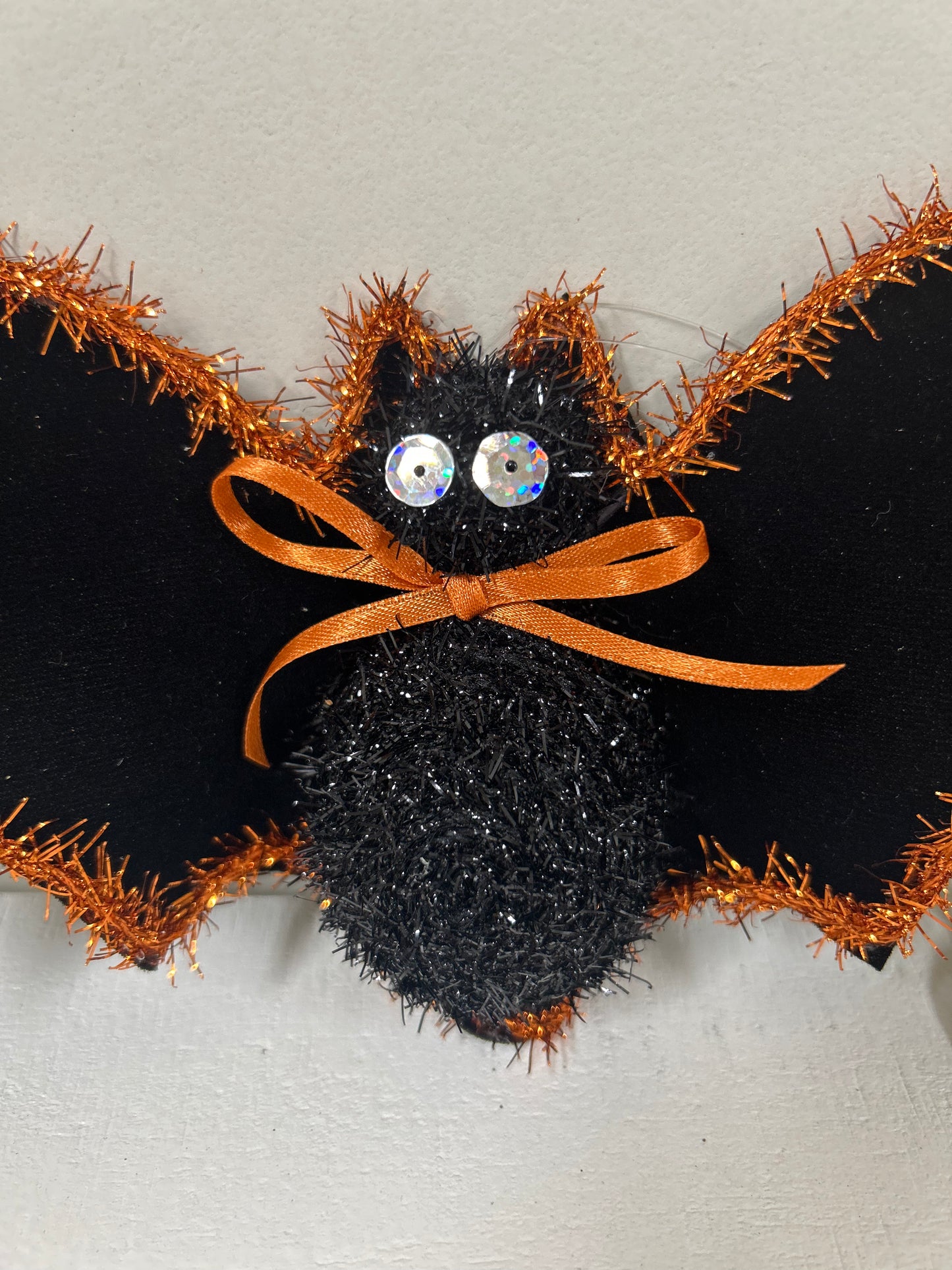12 Inch Glitter Haunted Bat