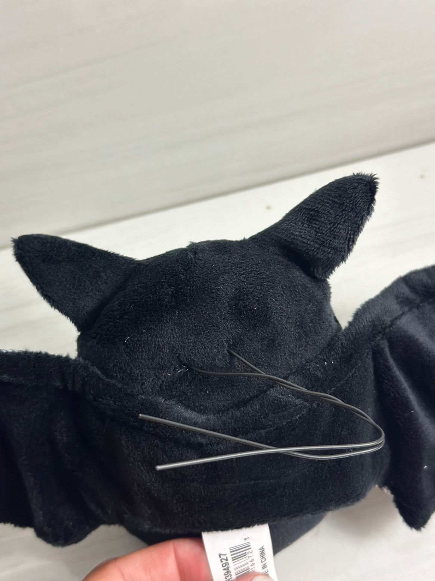 16 Inch Plush Bat With Web Lace Wings