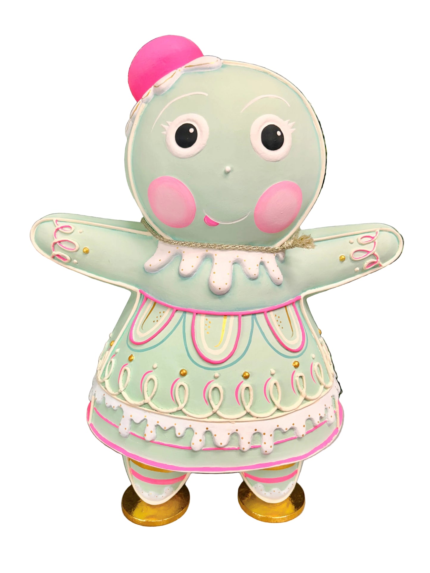 Mint Green The Rainbow Gingers, Dippsy, And Dough Figure
