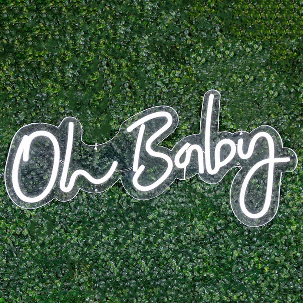 Oh Baby Neon Light Sign