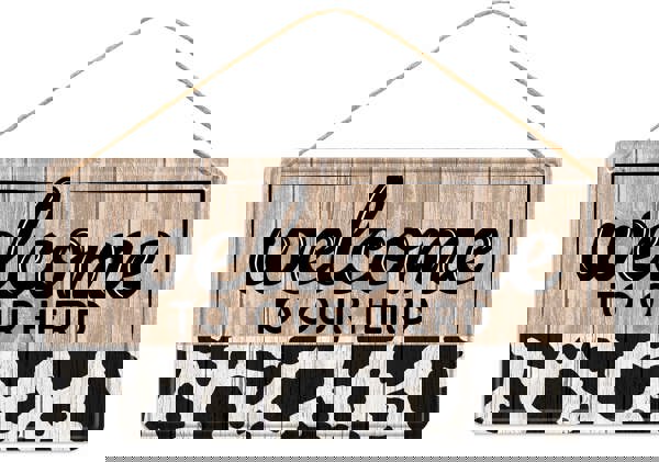 12 Inch Welcome To Our Herd Metal Sign